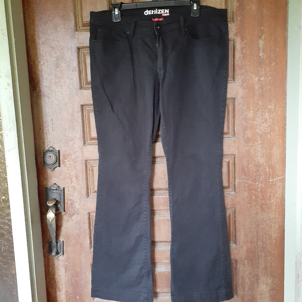 Levi's Denizen Black Bootcut Jeans